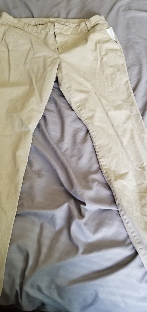 Old navy khaki boot cut regular